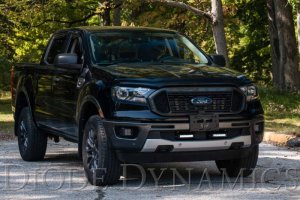 Ford Ranger LED Lightbar Kit (1) - Front - Diode Dynamics - SS18 LED Lightbar - White - `19-`21